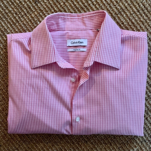 Calvin Klein Other - Calvin Klein | Men’s Pink Button Down Dress Shirt